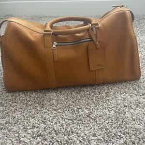 Leather Weekender Bag